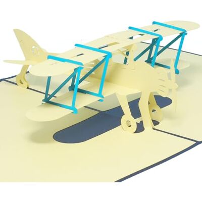 LINPOPUP ®, LIN17512, POP UP-kort, 3D-kort, gratulationskort, födelsedagskort, gratulationskort, körkort, pilotflygplan, dubbeldäck, N146 LINPOPUP ®, LIN17512, POP UP-kort, 3D-kort, gratulationskort, födelsedagskort, gratulationskort, körkort, pilotflygplan, dubbeldäck, N146