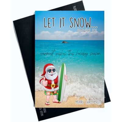 Peachy Antics god jul låt det snöa julkort rolig nyhet skämt julkort SP135 Peachy Antics god jul låt det snöa julkort rolig nyhet skämt julkort SP135