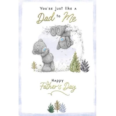 Me To You Tatty Teddy 'Like a Dad To Me' fars dag kort 15 x 23 cm – officiell samling Me To You Tatty Teddy 'Like a Dad To Me' fars dag kort 15 x 23 cm – officiell samling