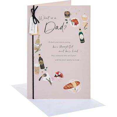 UK Greetings Brittiska hälsningar Fars dagskort för pappa Kort för pappa, morfar, make Honom, pojkar, män Öl och matdesign med kuvert 16,5 x 25,4 cm UK Greetings Brittiska hälsningar Fars dagskort för pappa Kort för pappa, morfar, make Honom, pojkar, män Öl och matdesign med kuvert 16,5 x 25,4 cm