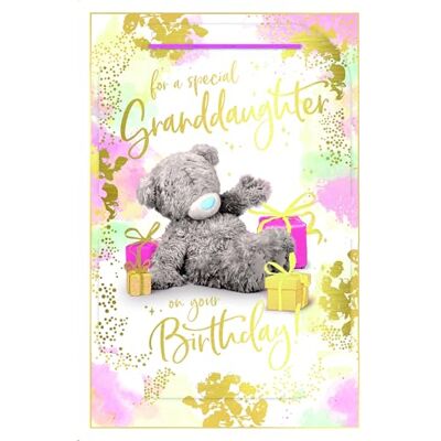 Me To You Bear Me to You Tatty Teddy Söt 3D-fotofinish Minnessak födelsedagskort för ett speciellt barnbarn Officiell samling Me To You Bear Me to You Tatty Teddy Söt 3D-fotofinish Minnessak födelsedagskort för ett speciellt barnbarn Officiell samling