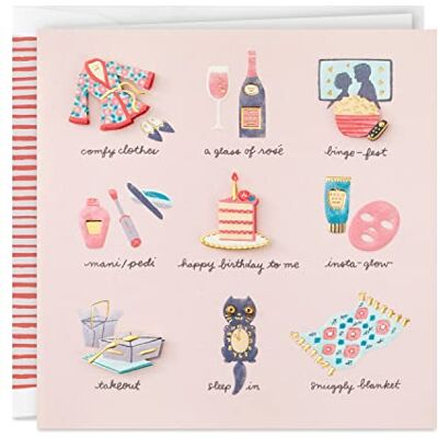 Hallmark Signatur födelsedagskort för kvinnor (perfekt födelsedag) Hallmark Signatur födelsedagskort för kvinnor (perfekt födelsedag)