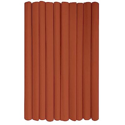 Interdruk – Crêpepapper Rullar för Barns DIY och Dekorationer Paket med 10 rullar (50 cm x 200 cm, 28 g/m2) – 26 ljusbrun Interdruk – Crêpepapper Rullar för Barns DIY och Dekorationer Paket med 10 rullar (50 cm x 200 cm, 28 g/m2) – 26 ljusbrun