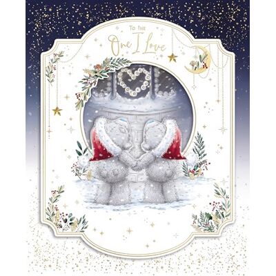 Me To You Tatty Teddy lyxigt handgjort julkort i minneslåda till den jag älskar 20 x 25 cm – officiell samling Me To You Tatty Teddy lyxigt handgjort julkort i minneslåda till den jag älskar 20 x 25 cm – officiell samling