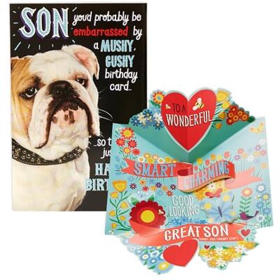 UK Greetings födelsedagskort för son - Roligt födelsedagskort för son - Pop-up födelsedagskort UK Greetings födelsedagskort för son - Roligt födelsedagskort för son - Pop-up födelsedagskort