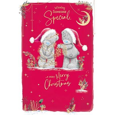 Me To You Tatty Teddy julkort till någon speciell 15 x 23 cm, tatuerade nallebjörnar med älva ljus – officiell samling Me To You Tatty Teddy julkort till någon speciell 15 x 23 cm, tatuerade nallebjörnar med älva ljus – officiell samling