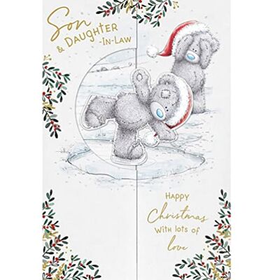Me To You Bear Son och svärdotter pop up julkort Me To You Bear Son och svärdotter pop up julkort