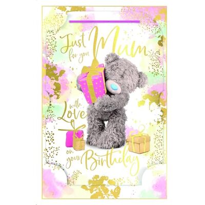 Me To You Bear 3D holografiskt födelsedagskort för mamma Me To You Bear 3D holografiskt födelsedagskort för mamma