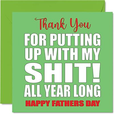 Stuff4 Roliga fars dagskort för pappa – putting – skämt Happy Father's Day kort för pappa från son dotter, far skämtgåvor, 145 mm x 145 mm oförskämd gratulationskort present till pappa Stuff4 Roliga fars dagskort för pappa – putting – skämt Happy Father's Day kort för pappa från son dotter, far skämtgåvor, 145 mm x 145 mm oförskämd gratulationskort present till pappa