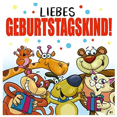 Depesche Grattiskort med musik, roligt födelsedagskort med färgglada motiv, matchande slogan och text på insidan inklusive kuvert, 17 x 16,5 cm Depesche Grattiskort med musik, roligt födelsedagskort med färgglada motiv, matchande slogan och text på insidan inklusive kuvert, 17 x 16,5 cm