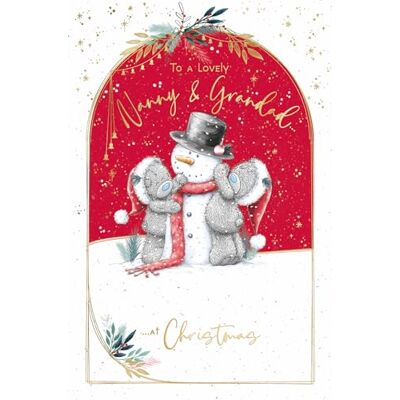 Me To You Bear Me To You Tatty Teddy Grandparents Christmas Card To A Lovely Nanny & Grandad 5 x 8 ins Officiell samling Me To You Bear Me To You Tatty Teddy Grandparents Christmas Card To A Lovely Nanny & Grandad 5 x 8 ins Officiell samling