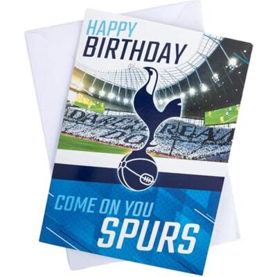 Officiell Tottenham Hotspur Ljudkort - 9x6 Tum - 'Glory, glory Tottenham Hotspur' Sång Officiell Tottenham Hotspur Ljudkort - 9x6 Tum - 'Glory, glory Tottenham Hotspur' Sång