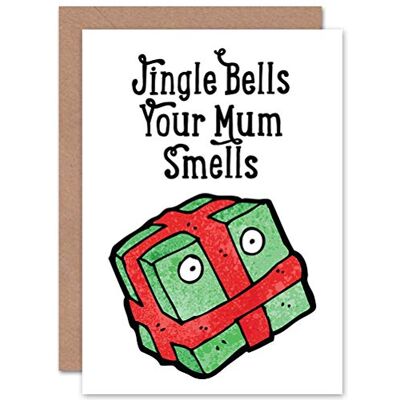 Wee Blue Coo KORT MERRY Christmas JINGLE MUM SMELLS KUL PRESENT Wee Blue Coo KORT MERRY Christmas JINGLE MUM SMELLS KUL PRESENT