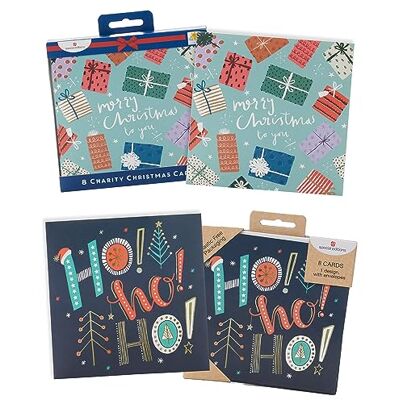 UK Greetings Brittiska hälsningar multipack med 16 julkort för honom/henne/vän 2 moderna designer UK Greetings Brittiska hälsningar multipack med 16 julkort för honom/henne/vän 2 moderna designer