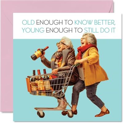 Stuff4 Roliga födelsedagskort för kvinnor – vagnväggar – grattis på födelsedagskort för mamma syster dotter mormor kusin vän bästie, 145 mm x 145 mm skämt humor skämt humor skämt födelsedag gratulationskort Stuff4 Roliga födelsedagskort för kvinnor – vagnväggar – grattis på födelsedagskort för mamma syster dotter mormor kusin vän bästie, 145 mm x 145 mm skämt humor skämt humor skämt födelsedag gratulationskort