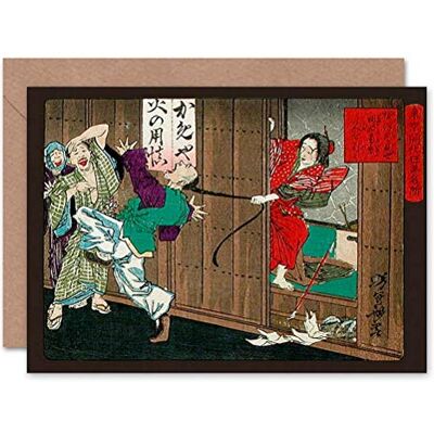Wee Blue Coo KORThälsningsmålning YOSHITOSHI crAZY TOKYO NEZU PROSTITUT KINAMAN Wee Blue Coo KORThälsningsmålning YOSHITOSHI crAZY TOKYO NEZU PROSTITUT KINAMAN