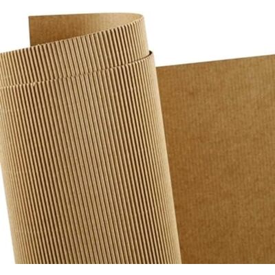 Creativ Korrugerat kort, ark 50 x 70 cm, vikt 120 cm, 10 ark Creativ Korrugerat kort, ark 50 x 70 cm, vikt 120 cm, 10 ark