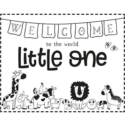 Rayher Hobby 29122000 trästämpel Welcome Little One, 10 x 8 cm, text med meningsstyrka, för utformning av kort m.m. smör textstämpel Rayher Hobby 29122000 trästämpel Welcome Little One, 10 x 8 cm, text med meningsstyrka, för utformning av kort m.m. smör textstämpel