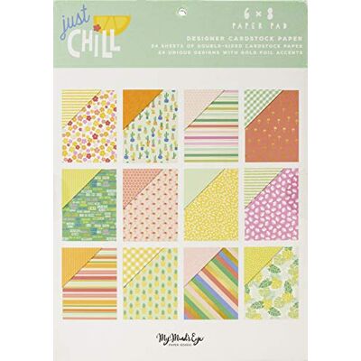 My Mind's Eye JUST CHILLPAPPER 6x8-PAD My Mind's Eye JUST CHILLPAPPER 6x8-PAD