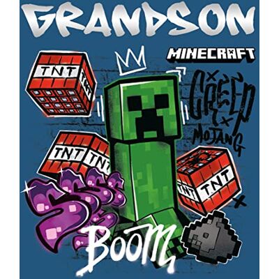 Minecraft Barnbarns födelsedagskort - Födelsedagskort Minecraft Barnbarns födelsedagskort - Födelsedagskort