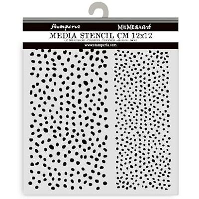 Stamperia Tjocka klippböcker, album, kort, bullet journaling och mer, flexibelt material, lätt att rengöra, perfekt för hantverk och presenter (uppdatering, prickmönster) Stamperia Tjocka klippböcker, album, kort, bullet journaling och mer, flexibelt material, lätt att rengöra, perfekt för hantverk och presenter (uppdatering, prickmönster)