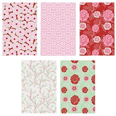 Clairefontaine 211419AMZC Un Carton De 12 Rouleaux De Papier Cadeau Papier Excellia 80g Dimensions : 2x0,70m Motif : Fleurs, Floral, Végétal, Vert, Rose, Rouge Emballage Cadeau Clairefontaine 211419AMZC Un Carton De 12 Rouleaux De Papier Cadeau Papier Excellia 80g Dimensions : 2x0,70m Motif : Fleurs, Floral, Végétal, Vert, Rose, Rouge Emballage Cadeau