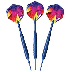 Elkadart Neon Soft Tip Dart med förvaring/resväska, blå, 18 gram Elkadart Neon Soft Tip Dart med förvaring/resväska, blå, 18 gram