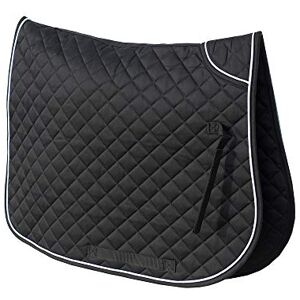 Rhinegold tvillingbunden sadelduk Svart Cob Rhinegold tvillingbunden sadelduk Svart Cob