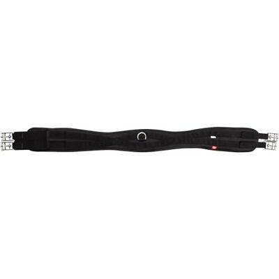 Imperial Riding fjäderbälte IRH korsvåg, rem med minnesskumstoppning och D-ring, svart, 115 cm Imperial Riding fjäderbälte IRH korsvåg, rem med minnesskumstoppning och D-ring, svart, 115 cm