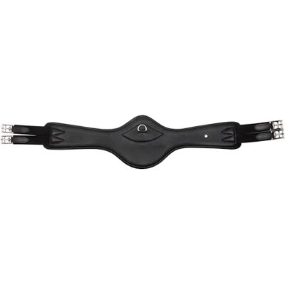 Imperial Riding fjäderbälte IRH anatomisk, dubbar med magstöd, rullspännen och D-ring, svart, 95 cm Imperial Riding fjäderbälte IRH anatomisk, dubbar med magstöd, rullspännen och D-ring, svart, 95 cm