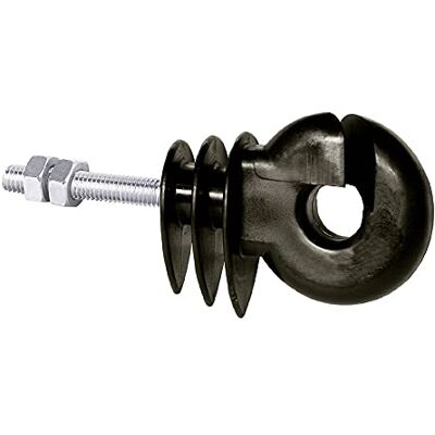 Kerbl 44324/206 metallstolpe Mtrisch ringisolator, svart, 280 stycken Kerbl 44324/206 metallstolpe Mtrisch ringisolator, svart, 280 stycken