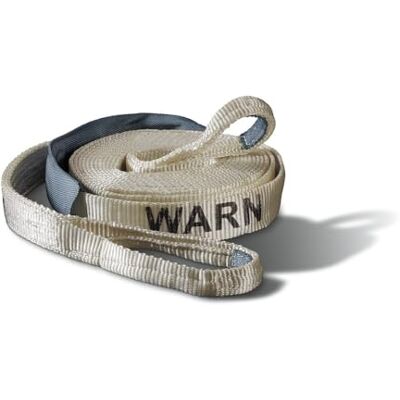 WARN 88922 Nylonband premium återhämtningsrem, 7,2 ton (6,5 kg) kapacitet, 5 cm bredd x 76 cm längd, vit WARN 88922 Nylonband premium återhämtningsrem, 7,2 ton (6,5 kg) kapacitet, 5 cm bredd x 76 cm längd, vit