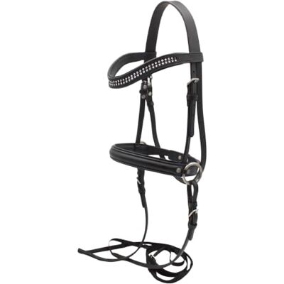 PFIFF Hobby Horsing 103111 Bitless Snaffle för Hobby Horse Play Häst Plysch Häst Svart PFIFF Hobby Horsing 103111 Bitless Snaffle för Hobby Horse Play Häst Plysch Häst Svart