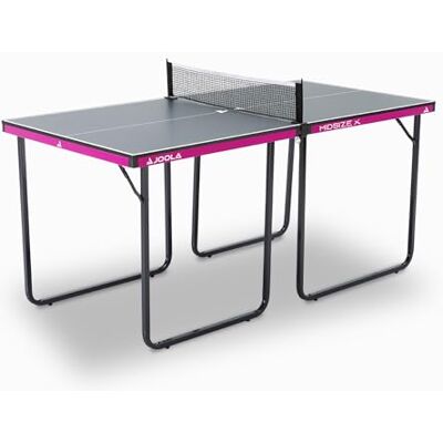 JOOLA Midsize X – kompakt bordtennisbord för inomhus, utrymmesbesparande, vikbar, med nät, 152 x 76 cm JOOLA Midsize X – kompakt bordtennisbord för inomhus, utrymmesbesparande, vikbar, med nät, 152 x 76 cm