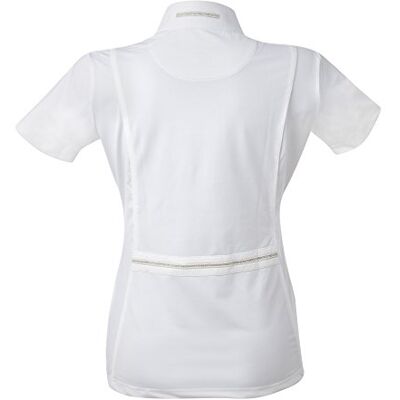 Equi-Theme/Equit'M Equi-tema/Equit'M 987032134 pärlor Short Sleeve skjorta, vit, en storlek Equi-Theme/Equit'M Equi-tema/Equit'M 987032134 pärlor Short Sleeve skjorta, vit, en storlek
