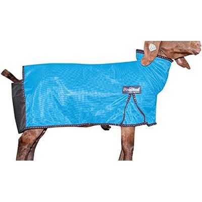 Weaver Leather Vävare läderboskap ProCool nät-getfilt med reflekterande rörledningar orkan blå, medium Weaver Leather Vävare läderboskap ProCool nät-getfilt med reflekterande rörledningar orkan blå, medium