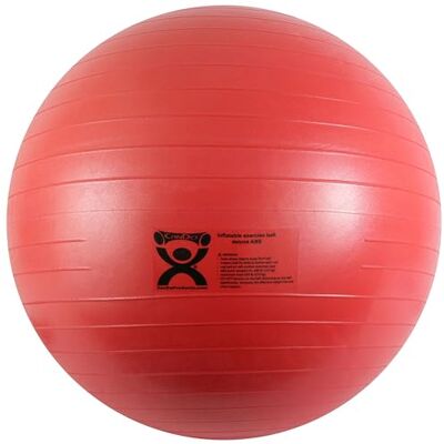 Cando 105 cm (42 tum) ABS uppblåsbar boll, röd Cando 105 cm (42 tum) ABS uppblåsbar boll, röd