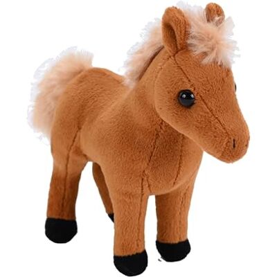 WILD REPUBLIC Pocketkins Eco Horse, gosedjur, 12 cm, plyschleksak, tillverkad av återvunnet material, miljövänlig WILD REPUBLIC Pocketkins Eco Horse, gosedjur, 12 cm, plyschleksak, tillverkad av återvunnet material, miljövänlig