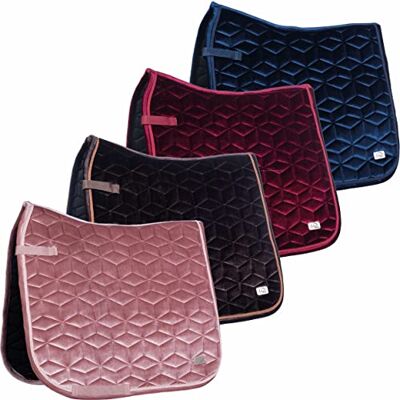 HKM Mellow Velvet Sadelunderlägg Hallon Ponny Mångsidighet/Ponny HKM Mellow Velvet Sadelunderlägg Hallon Ponny Mångsidighet/Ponny