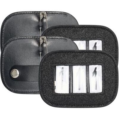 Imperial Riding Turneringsnummer IRH glitter square, fyrkantig startnummerhållare med glitter, tresiffrig uppsättning med 2 stycken, svart, 1-storlek Imperial Riding Turneringsnummer IRH glitter square, fyrkantig startnummerhållare med glitter, tresiffrig uppsättning med 2 stycken, svart, 1-storlek