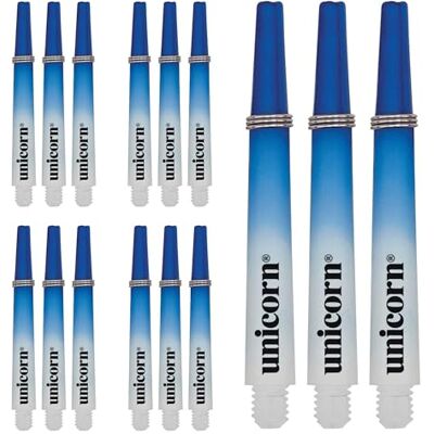 Unicorn Enhörning dartskaft Gripare 3 tvåfärgade Hållbar nylon Blå & Vit 3 stjälkar Medium 44,2 mm Unicorn Enhörning dartskaft Gripare 3 tvåfärgade Hållbar nylon Blå & Vit 3 stjälkar Medium 44,2 mm