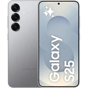 Samsung Galaxy S25 AI Smartphone med Galaxy AI, inget kontrakt, mobiltelefon med Android, 12 GB RAM, 256 GB minne, 50 MP-kamera, silverskugga Samsung Galaxy S25 AI Smartphone med Galaxy AI, inget kontrakt, mobiltelefon med Android, 12 GB RAM, 256 GB minne, 50 MP-kamera, silverskugga