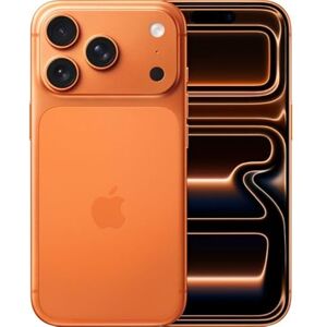 Apple iPhone 17 Pro 1 TB: 6,3-tums skärm med marknadsföring upp till 120 Hz, A19 Pro-chip, fantastisk autonomi, Pro Fusion-kamerasystem med främre kamera Center Stage; kosmisk orange Apple iPhone 17 Pro 1 TB: 6,3-tums skärm med marknadsföring upp till 120 Hz, A19 Pro-chip, fantastisk autonomi, Pro Fusion-kamerasystem med främre kamera Center Stage; kosmisk orange