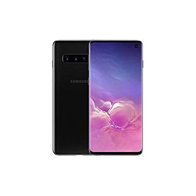 Samsung Galaxy S10 Single SIM Prism svart brittisk version Samsung Galaxy S10 Single SIM Prism svart brittisk version