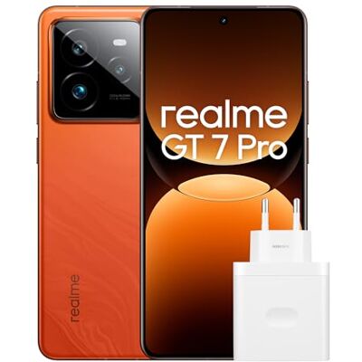 realme Smartphone GT 7 Pro 256GB 12GB Mars Orange AMZ Version realme Smartphone GT 7 Pro 256GB 12GB Mars Orange AMZ Version