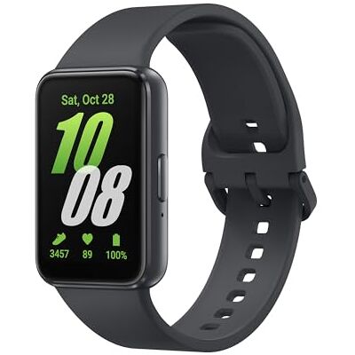 Samsung Galaxy Fit3 Light and Sleek fitnessband, 13 dagars batteri, 100+ övningar och sömnspårning, mörkgrå (svart) Samsung Galaxy Fit3 Light and Sleek fitnessband, 13 dagars batteri, 100+ övningar och sömnspårning, mörkgrå (svart)