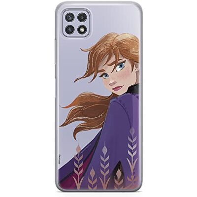 ERT GROUP mobiltelefonfodral för Samsung A22 5G originalt och officiellt licensierat Disney mönster Anna 002 optimalt anpassad till formen på mobiltelefonen, gedeeltelijk transparant ERT GROUP mobiltelefonfodral för Samsung A22 5G originalt och officiellt licensierat Disney mönster Anna 002 optimalt anpassad till formen på mobiltelefonen, gedeeltelijk transparant