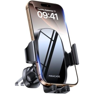 Miracase 2:a generationen biltelefonhållare, luftventilationstelefonhållare för bilar 360 ¡ rotation, universell mobiltelefonmontering bilvaggor för ventil skåpbil iPhone 14 Pro Max 13 12 11 Samsung Miracase 2:a generationen biltelefonhållare, luftventilationstelefonhållare för bilar 360 ¡ rotation, universell mobiltelefonmontering bilvaggor för ventil skåpbil iPhone 14 Pro Max 13 12 11 Samsung