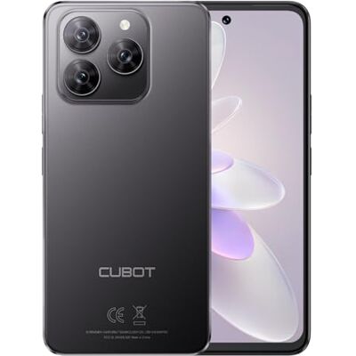 Cubot Note 60 Smartphone 4G 7.2" HD+ 120Hz, 16GB RAM (6GB+10GB Exp.), 128GB ROM, 48MP Kamera, 7000mAh Batteri, Android 15, Unisoc T615, Svart Cubot Note 60 Smartphone 4G 7.2" HD+ 120Hz, 16GB RAM (6GB+10GB Exp.), 128GB ROM, 48MP Kamera, 7000mAh Batteri, Android 15, Unisoc T615, Svart