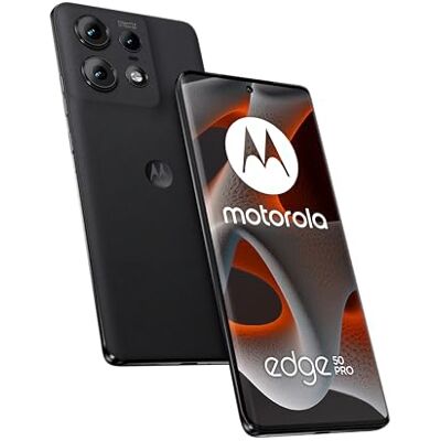 Motorola edge50 pro Smartphone (6,7-tums super-HD-pOLED-skärm, 50 MP-kamera, 12/512 GB, 4500 mAh, inkl. 125 W laddare, Android 14) svart skönhet, inkl. skyddskåpa + mobiltelefonhållare [exklusivt för Motorola edge50 pro Smartphone (6,7-tums super-HD-pOLED-skärm, 50 MP-kamera, 12/512 GB, 4500 mAh, inkl. 125 W laddare, Android 14) svart skönhet, inkl. skyddskåpa + mobiltelefonhållare [exklusivt för